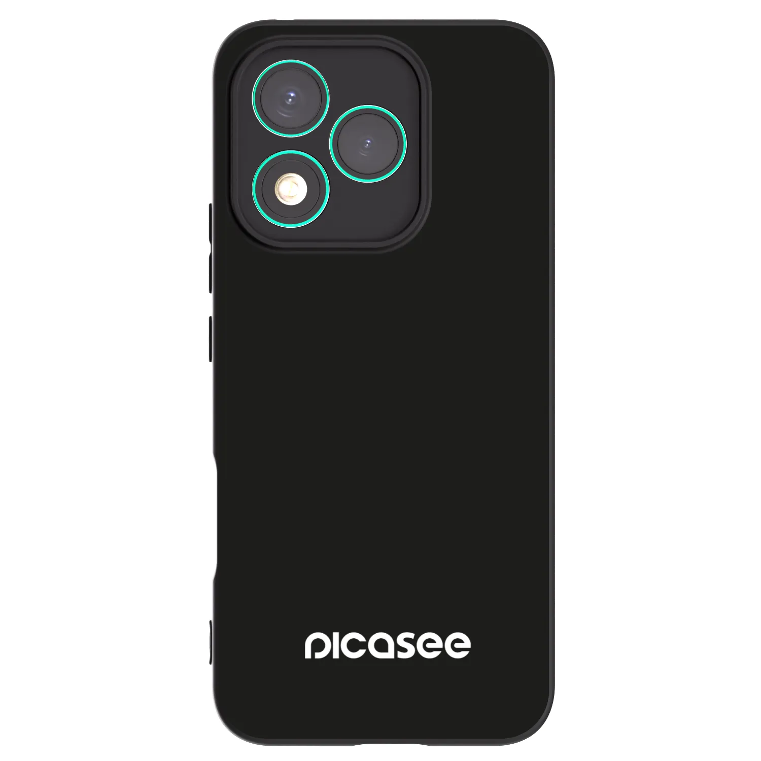 Picasee Honor 400 Lite 5G Hülle - Schwarzes Silikon - Picasee