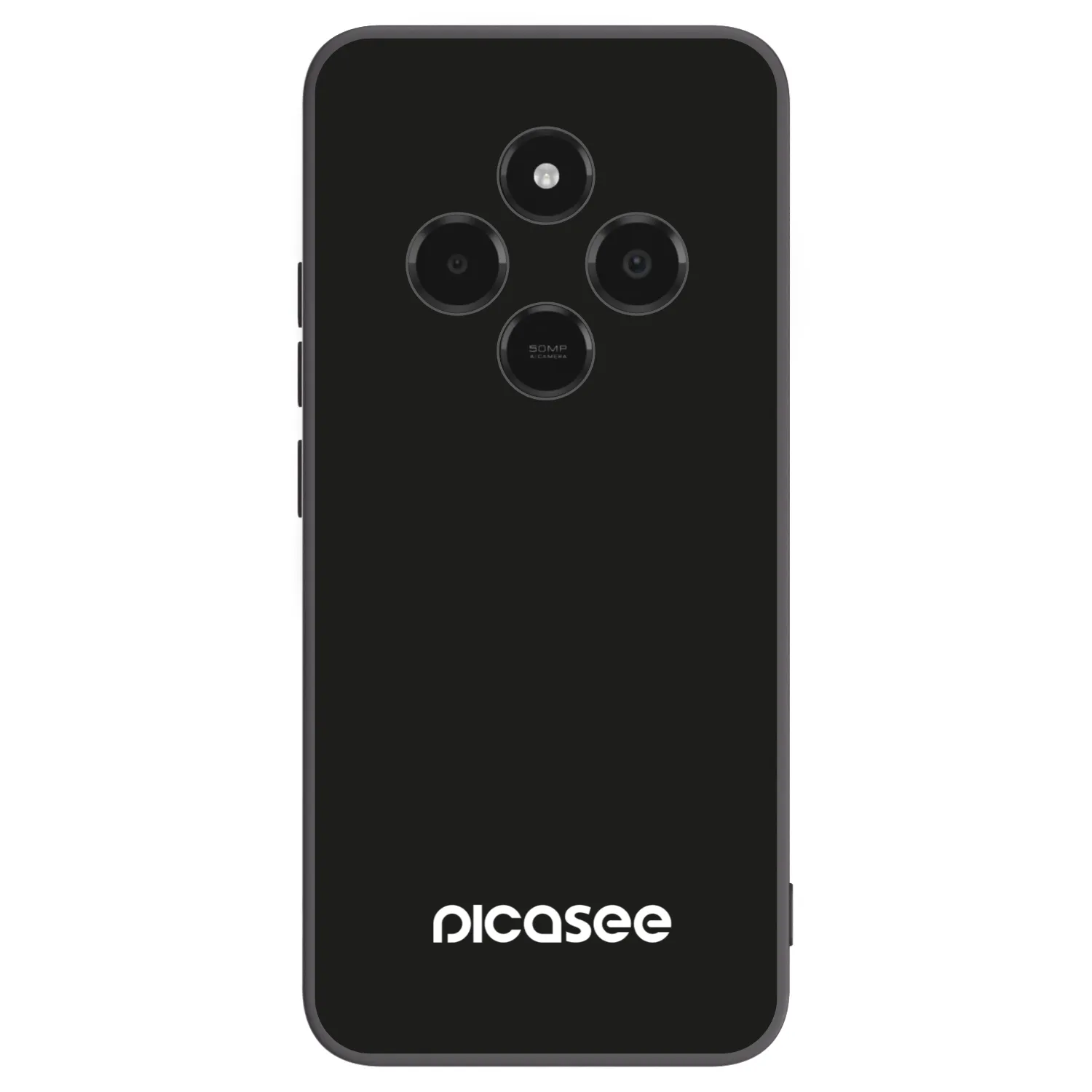 Picasee Xiaomi Poco C75 Hülle - Schwarzes Silikon - Picasee