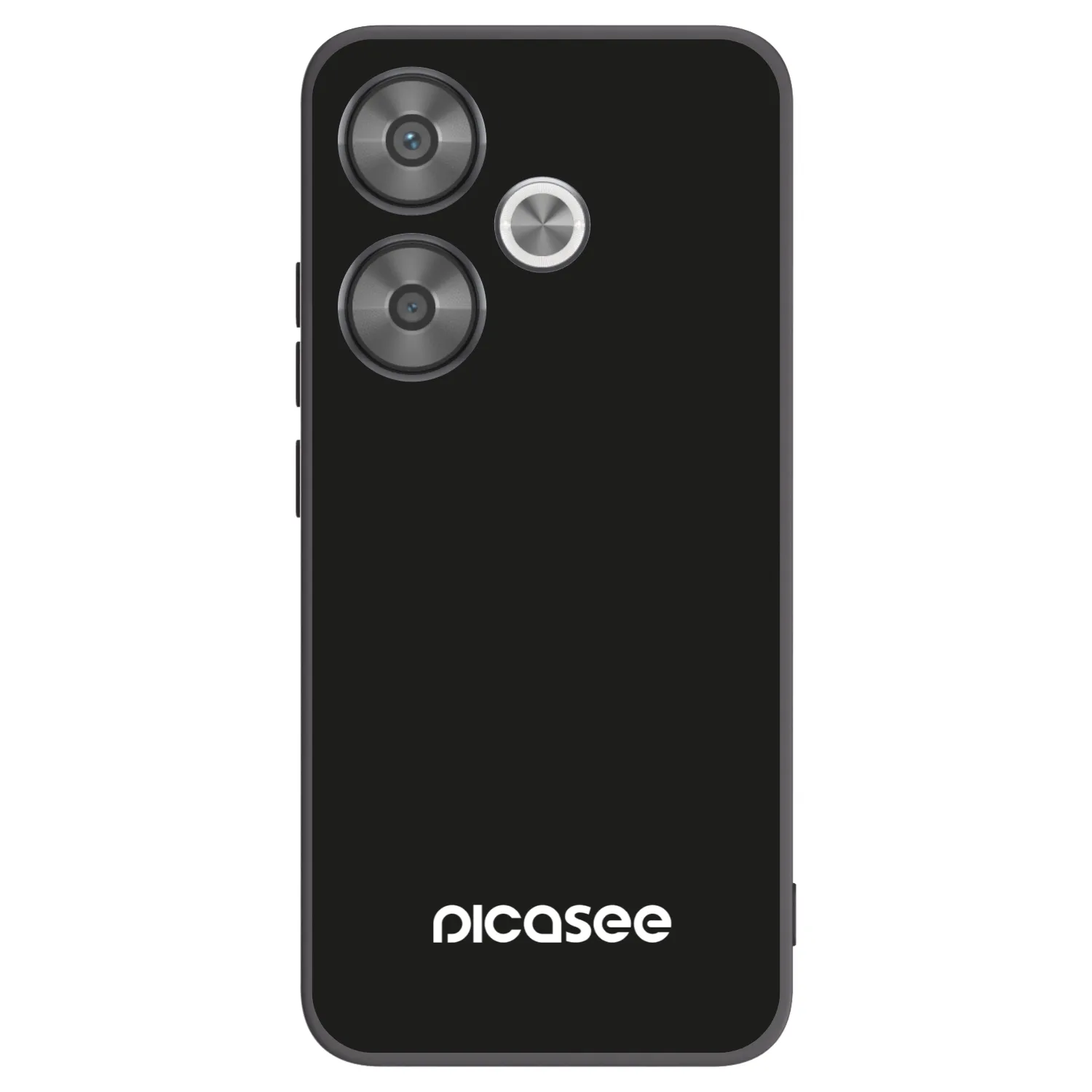 Picasee Xiaomi Poco F6 Hülle - Schwarzes Silikon - Picasee