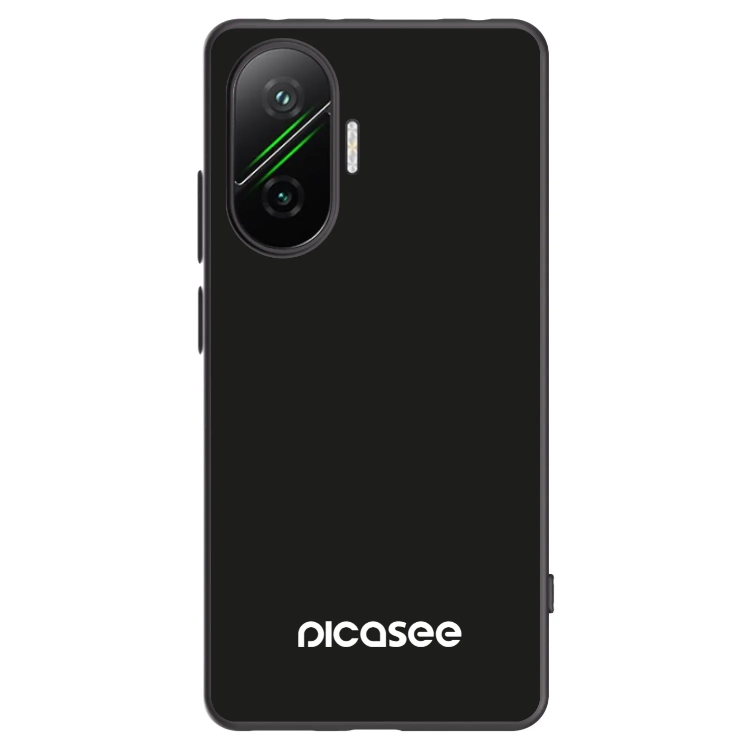 Picasee Xiaomi Poco F7 Pro 5G Hülle - Schwarzes Silikon - Picasee