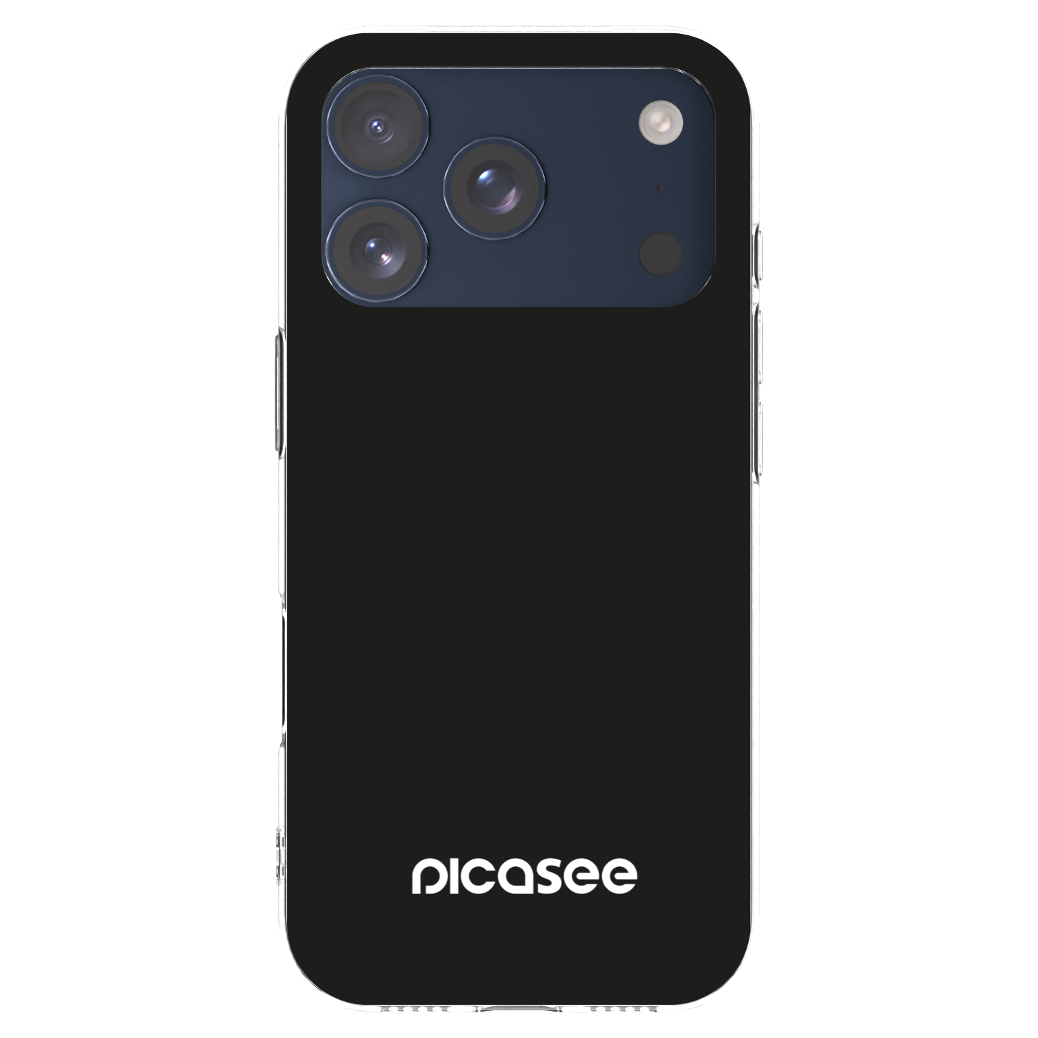 Picasee Apple iPhone 17 Pro Hülle - Transparentes Silikon - Picasee