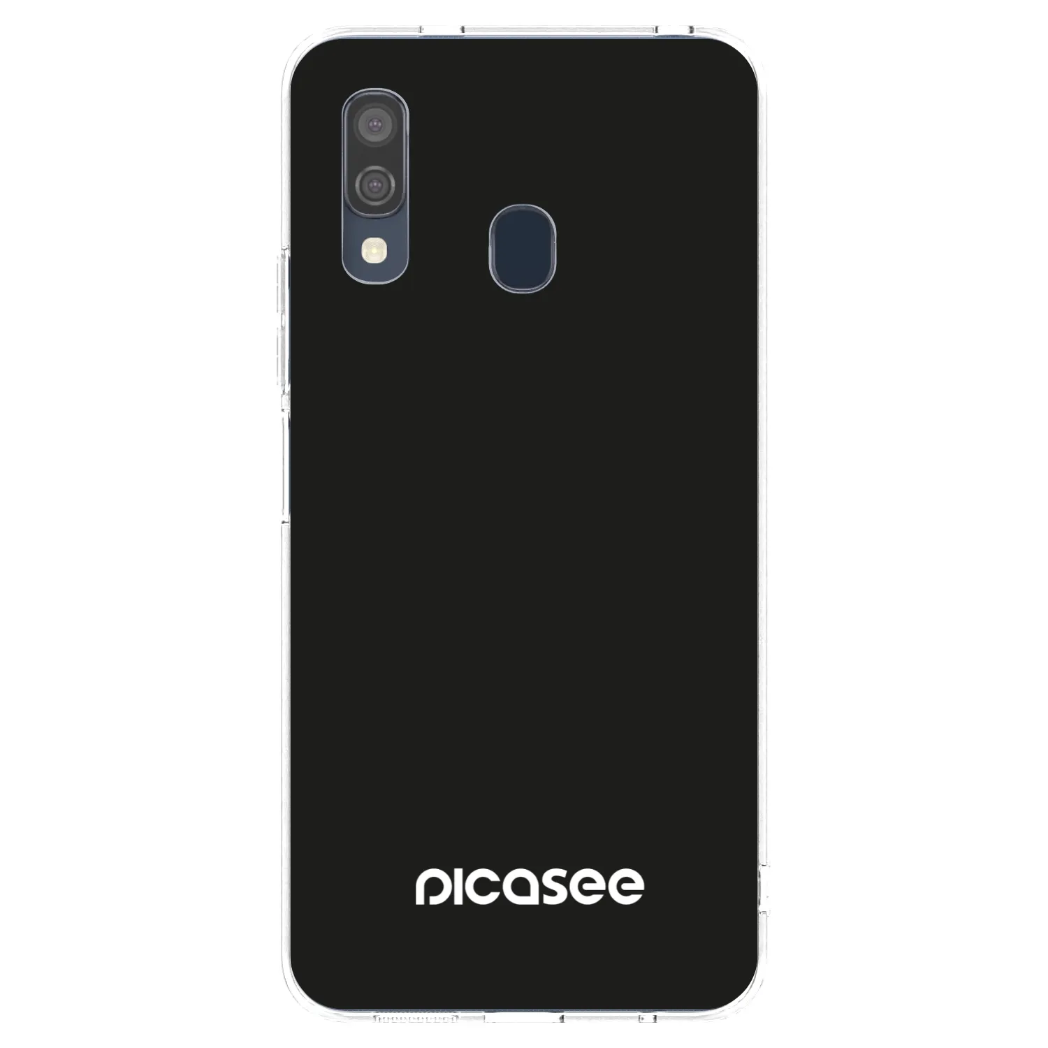 Picasee Samsung Galaxy A40 A405F Hülle - Transparentes Silikon - Picasee