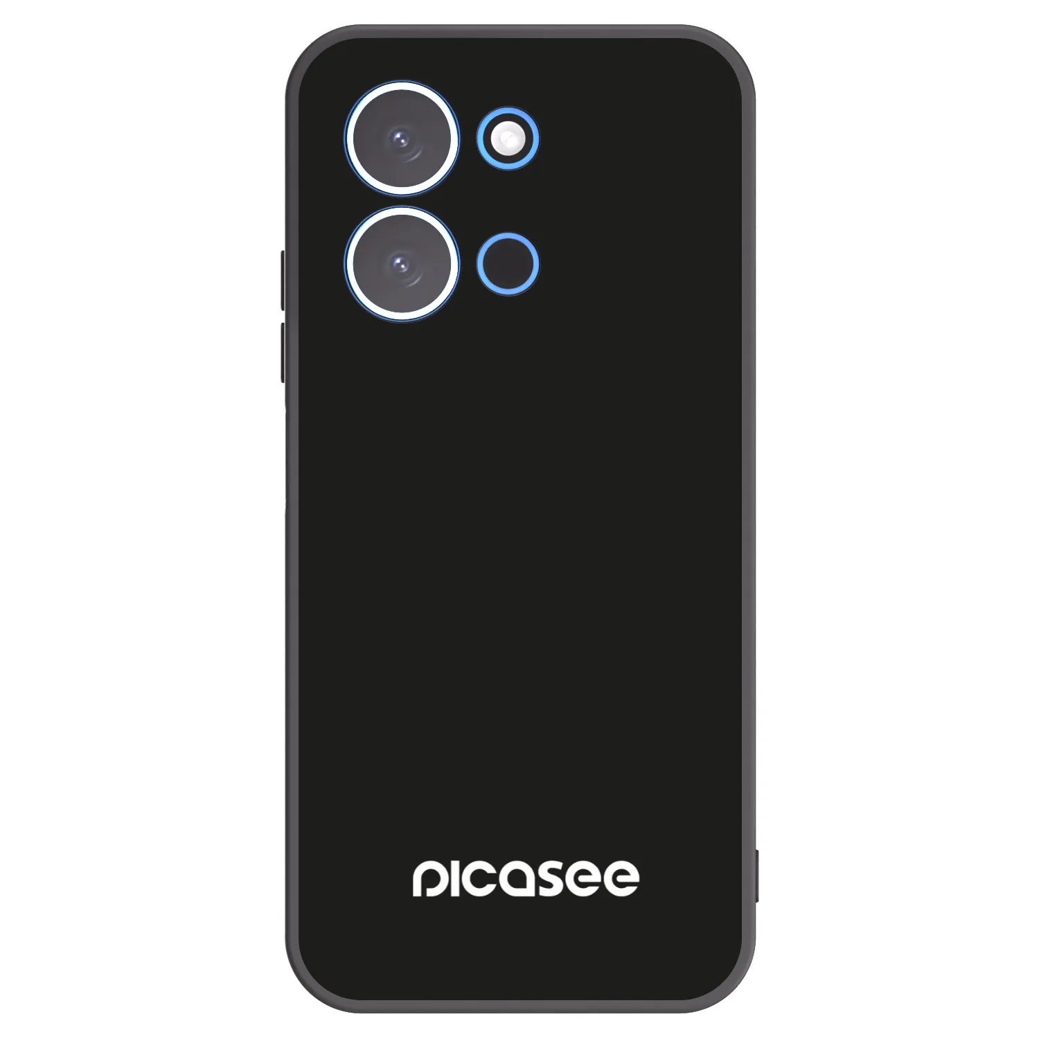 Picasee Xiaomi Redmi 15C 4G Hülle - Schwarzes Silikon - Picasee