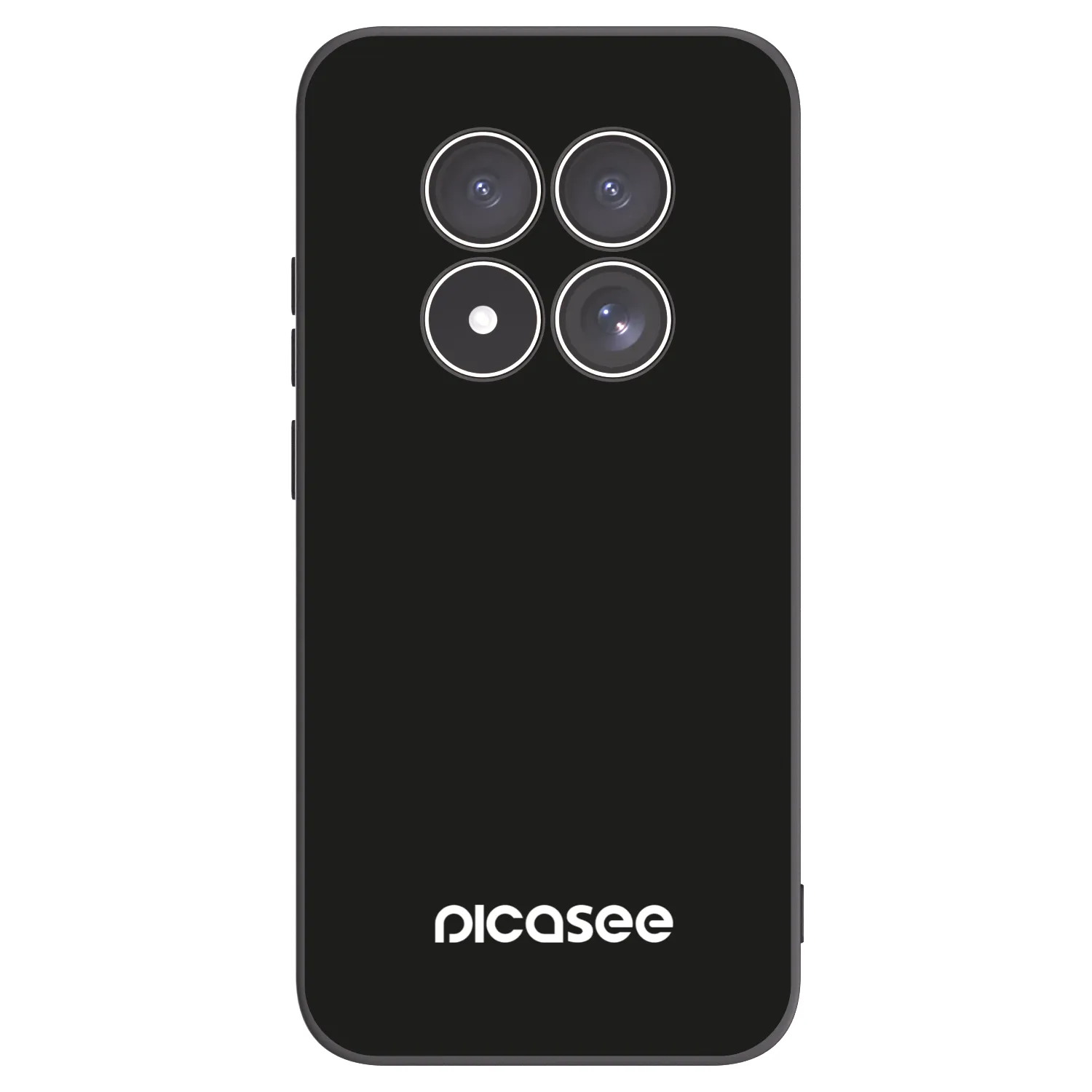 Picasee Xiaomi Redmi Note 15 Pro 4G Hülle - Schwarzes Silikon - Picasee