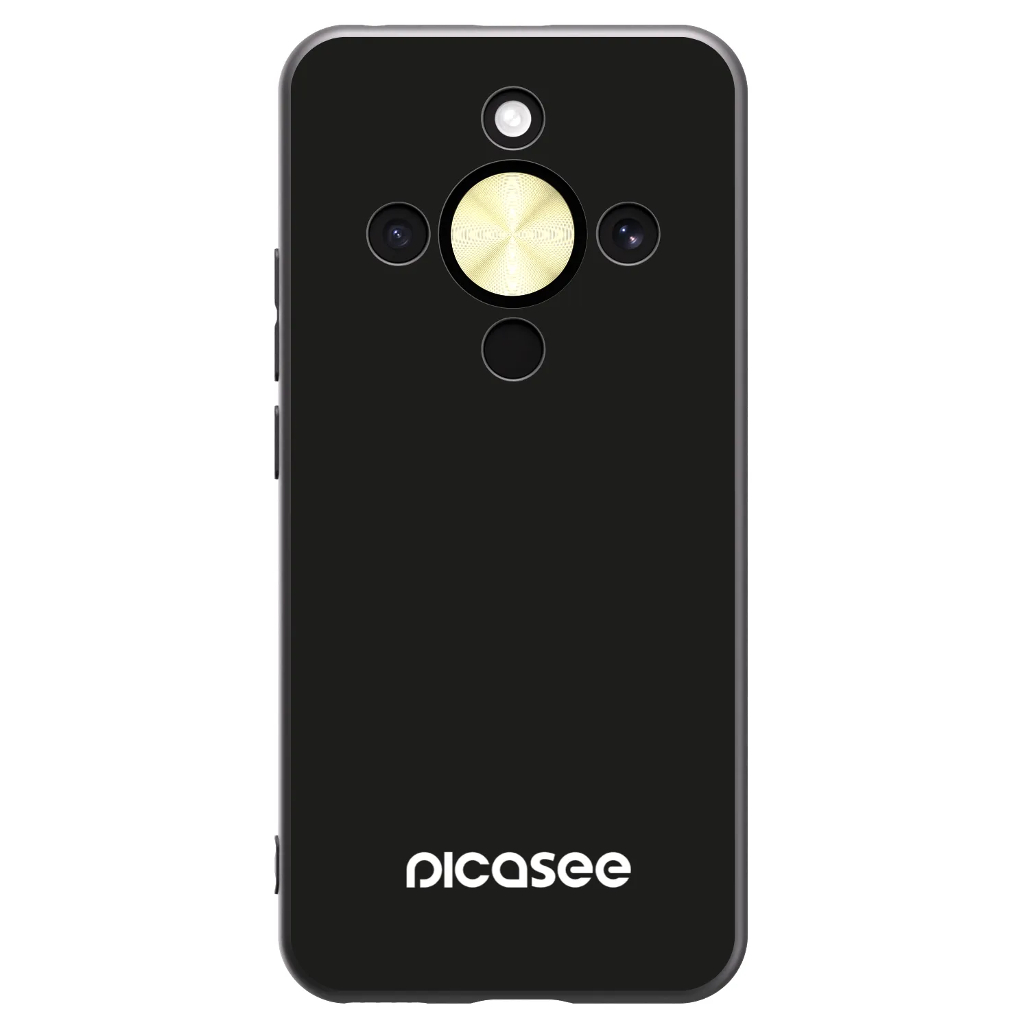 Picasee Honor Magic8 Lite 5G Hülle - Schwarzes Silikon - Picasee