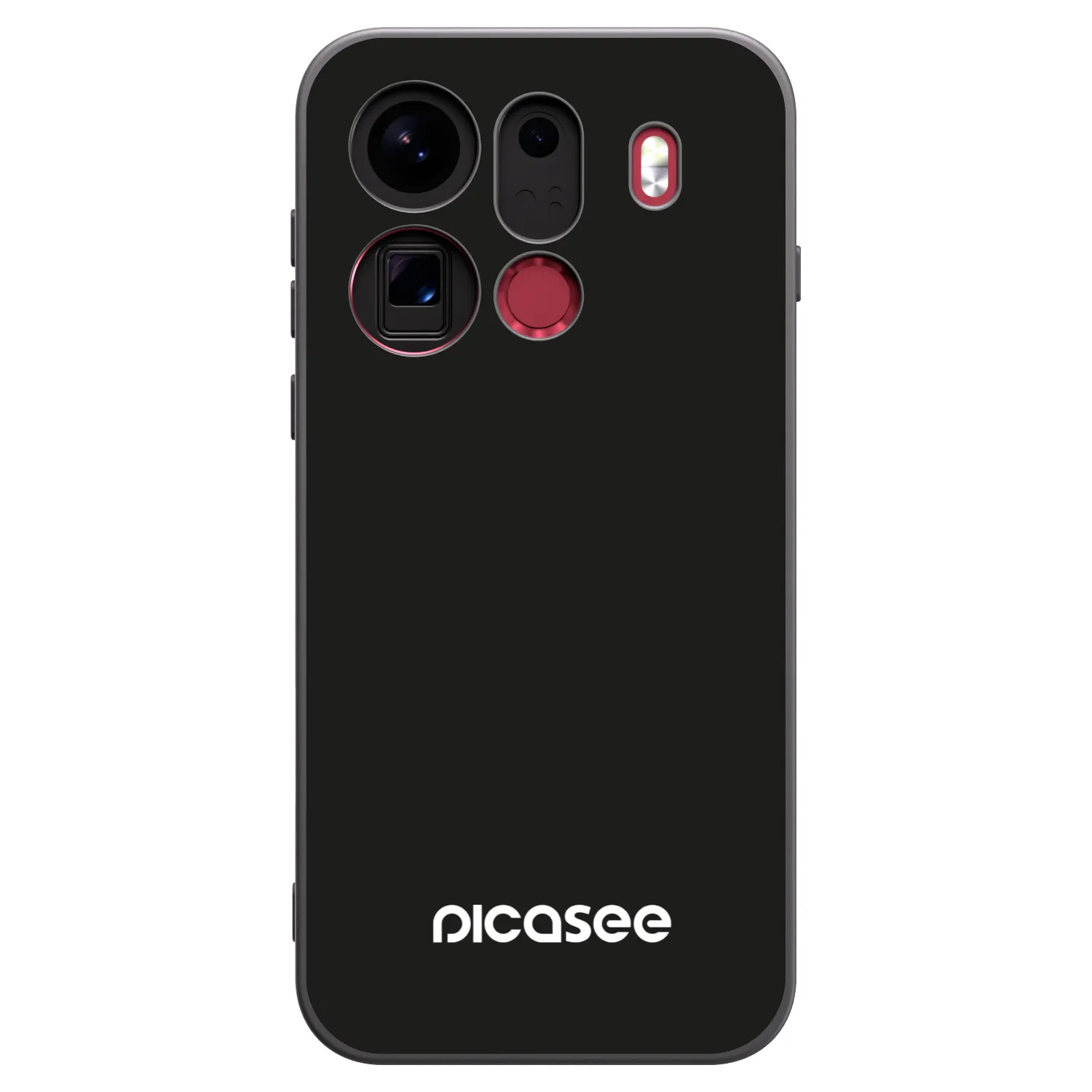 Picasee OPPO Find X9 Pro Hülle - Schwarzes Silikon - Picasee