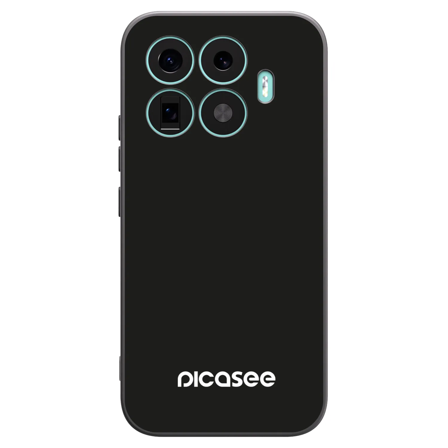 Picasee Xiaomi 17T Hülle - Schwarzes Silikon - Picasee