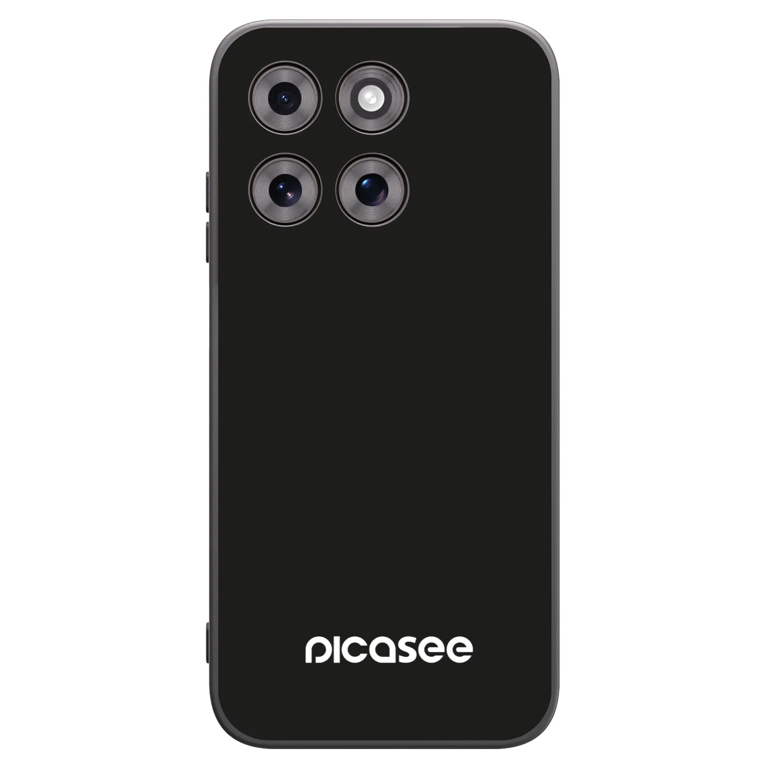 Picasee Motorola Moto G77 Hülle - Schwarzes Silikon - Picasee