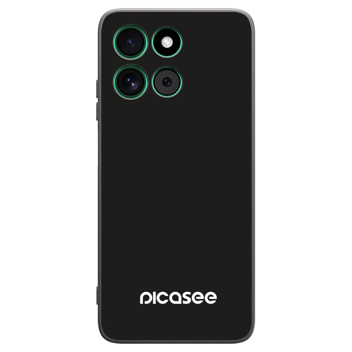 Picasee Motorola Moto G57 Power Hülle - Schwarzes Silikon - Picasee