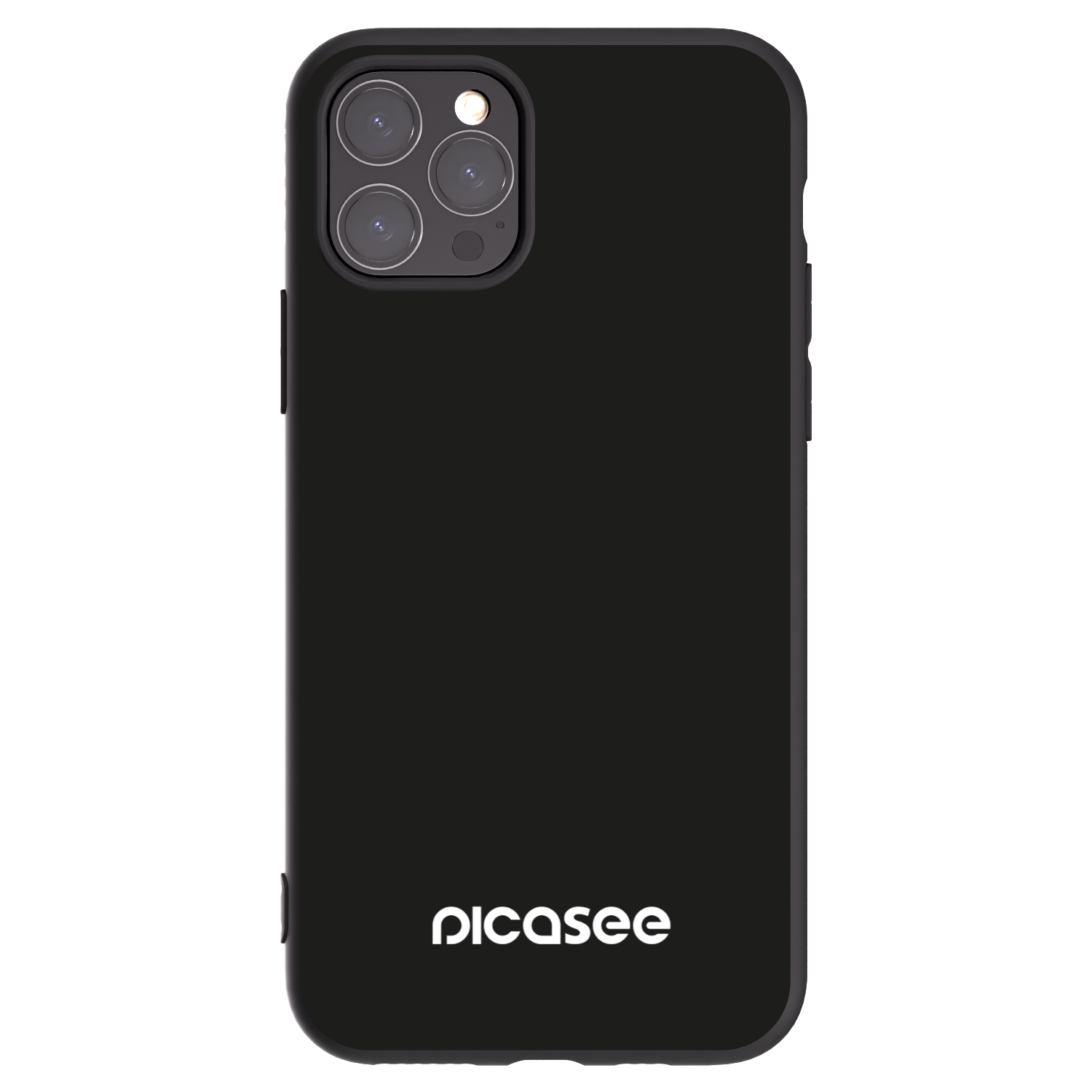 Picasee Apple iPhone 11 Pro Hülle - Schwarzes Silikon - Picasee