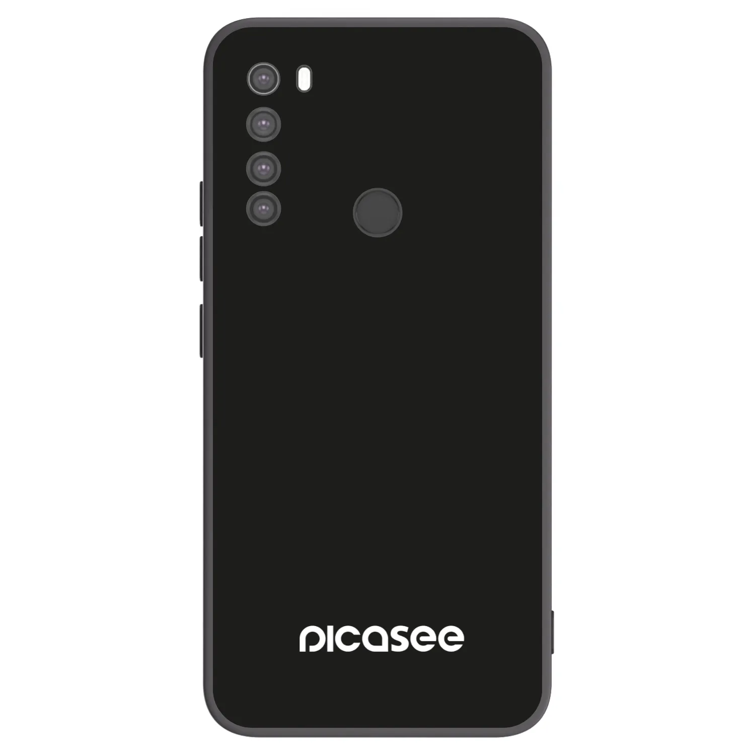 Picasee Xiaomi Redmi Note 8 Hülle - Schwarzes Silikon - Picasee
