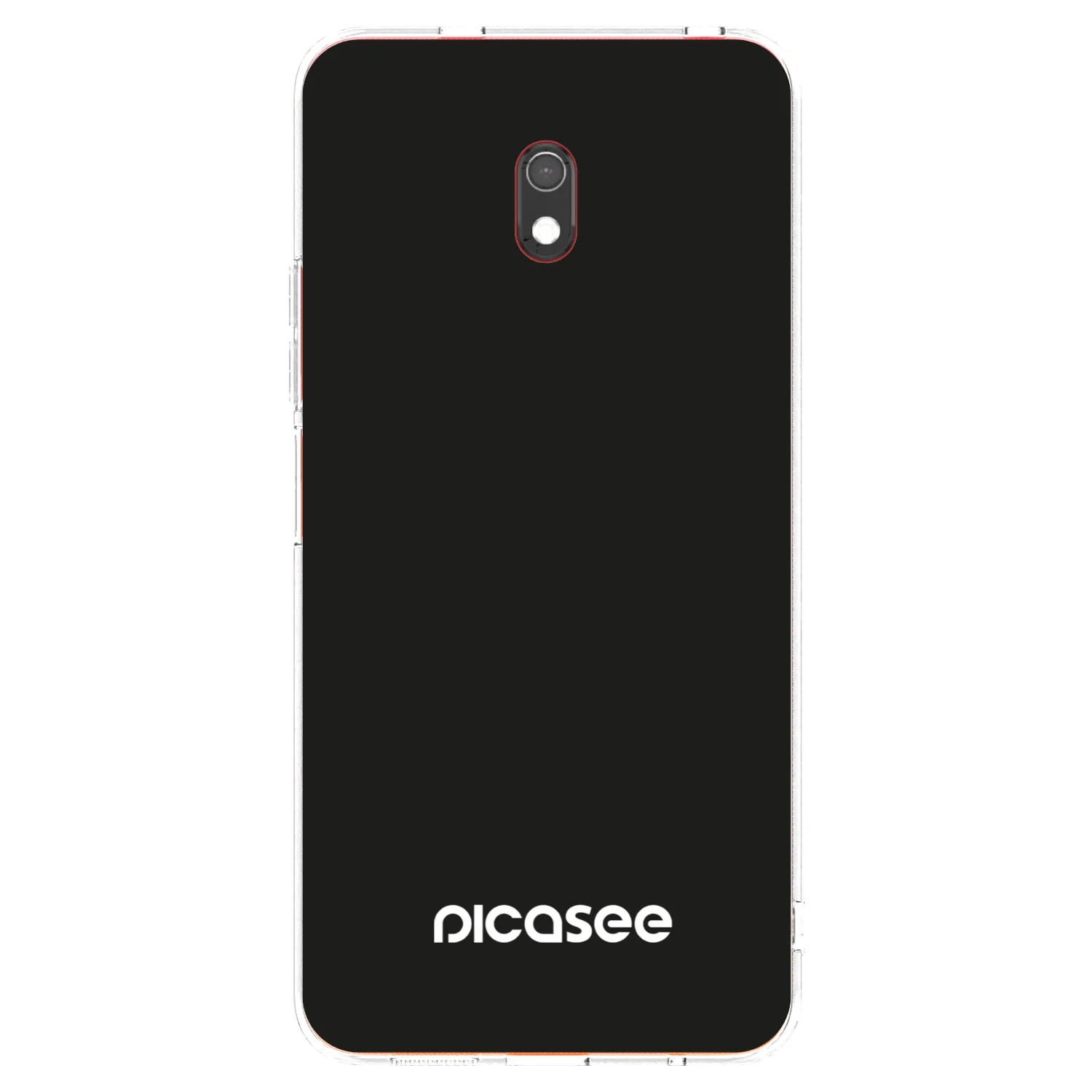 Picasee Xiaomi Redmi 8A Hülle - Transparentes Silikon - Picasee