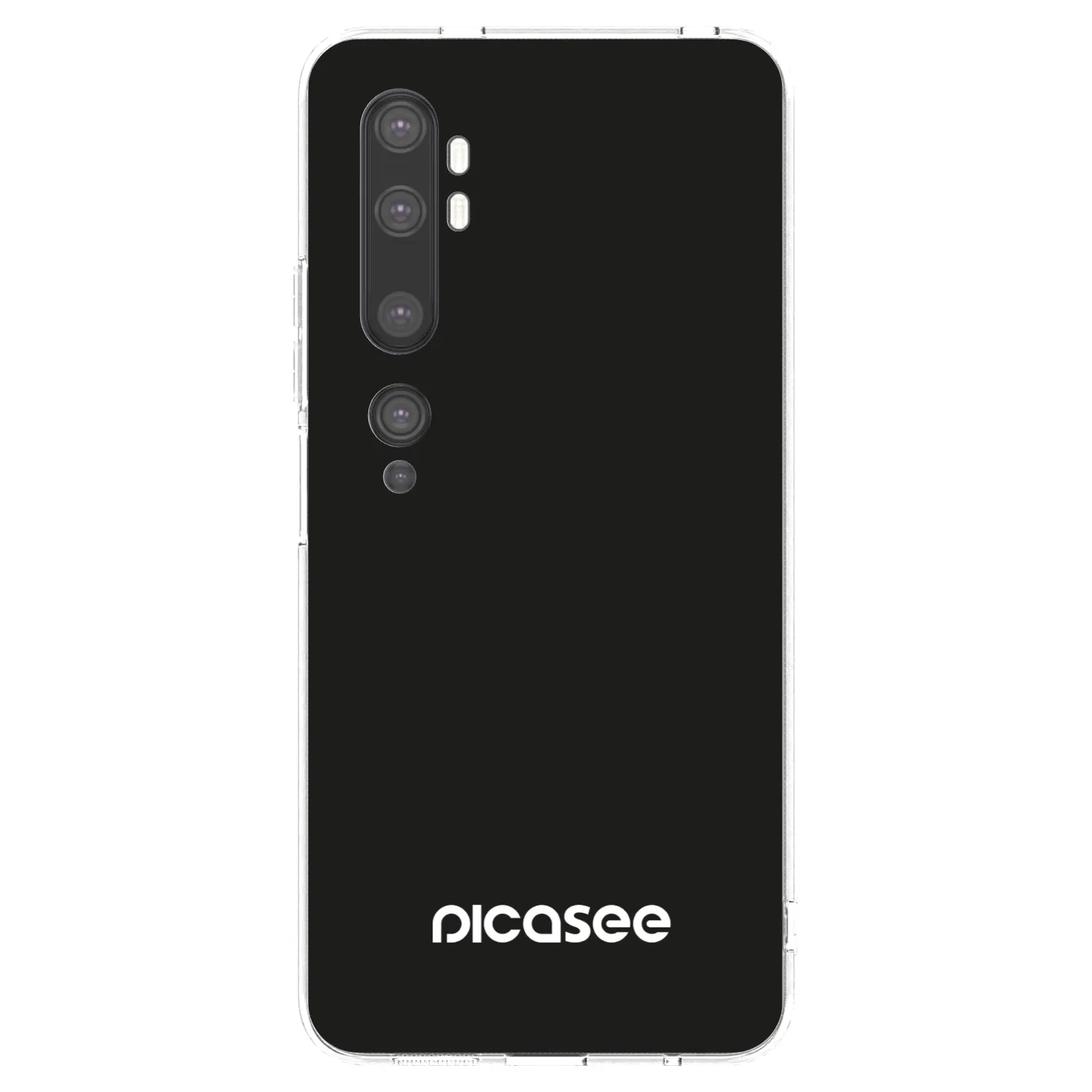 Picasee Xiaomi Mi Note 10 (Pro) Hülle - Transparentes Silikon - Picasee