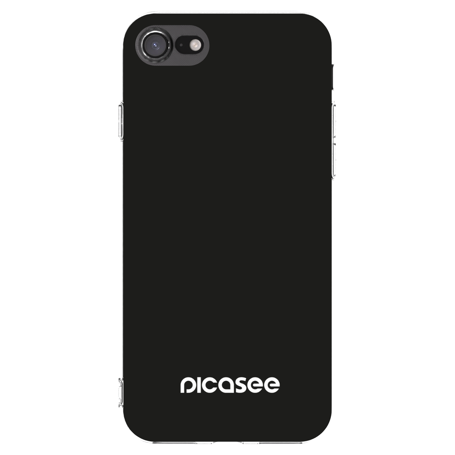 Picasee Apple iPhone SE 2020 Hülle - Transparentes Silikon - Picasee