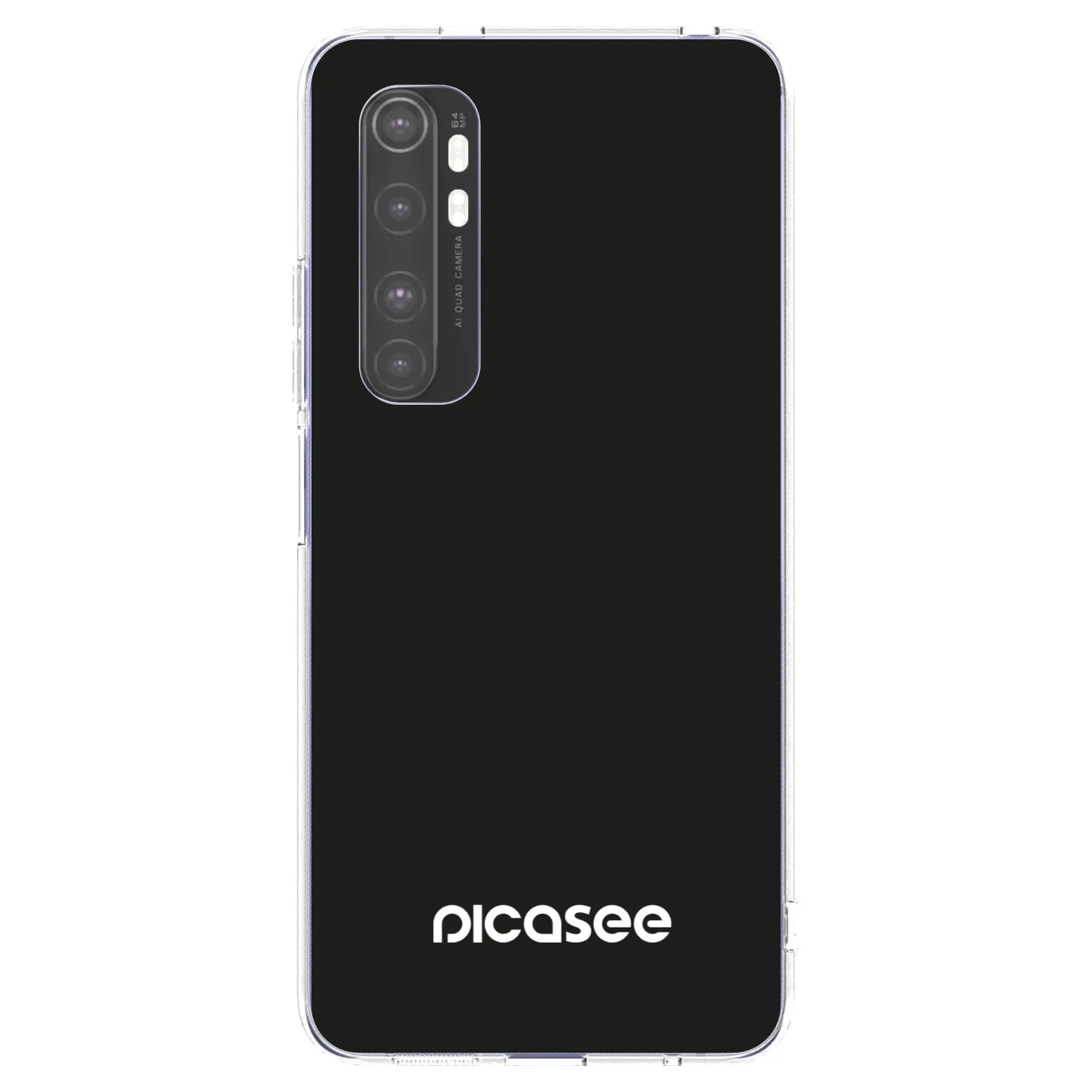 Picasee Xiaomi Mi Note 10 Lite Hülle - Transparentes Silikon - Picasee