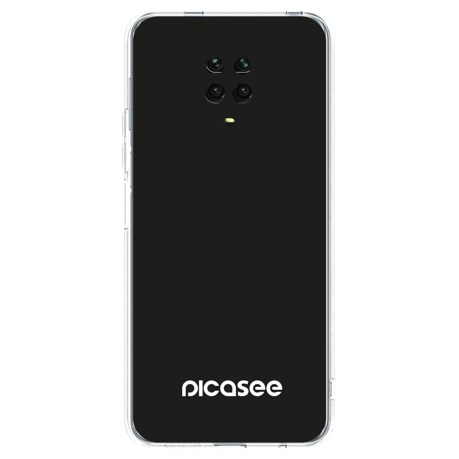Picasee Xiaomi Redmi Note 9S Hülle - Transparentes Silikon - Picasee