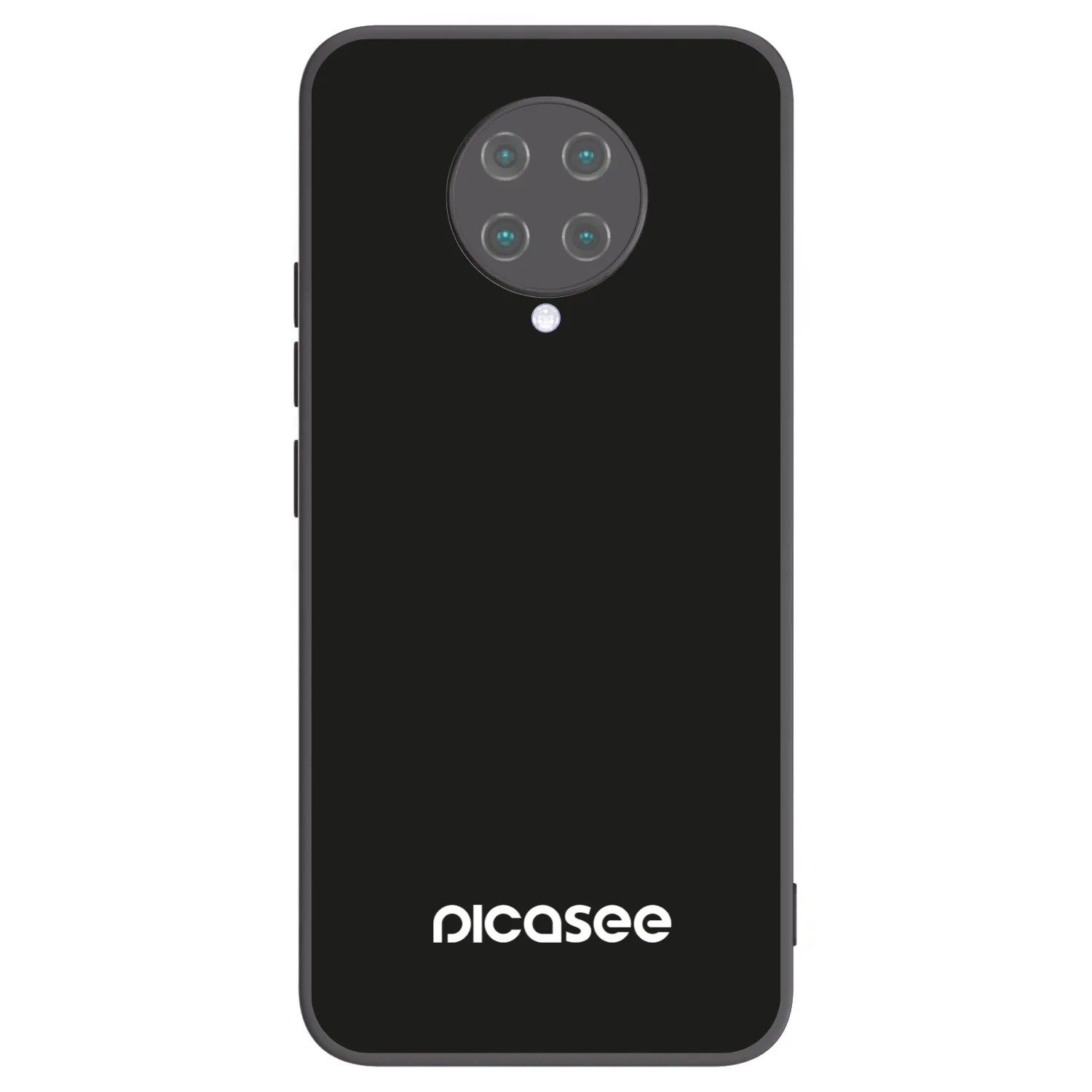 Picasee Xiaomi Poco F2 Pro Hülle - Schwarzes Silikon - Picasee