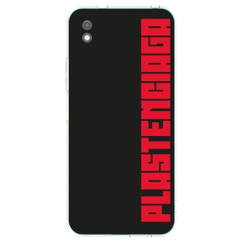 Picasee Xiaomi Redmi 9A Hülle - Schwarzes Silikon - Plastenciaga