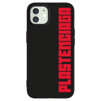 Picasee Apple iPhone 12 Hülle - Schwarzes Silikon - Plastenciaga