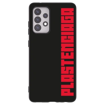 Picasee Samsung Galaxy A52 5G A525F Hülle - Schwarzes Silikon - Plastenciaga