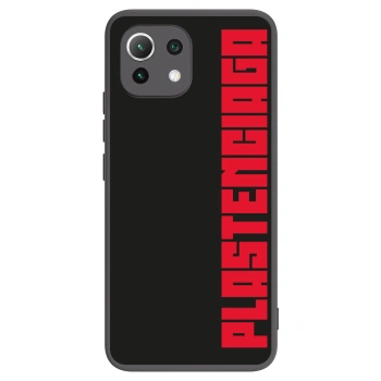 Picasee Xiaomi Mi 11 Lite Hülle - Schwarzes Silikon - Plastenciaga