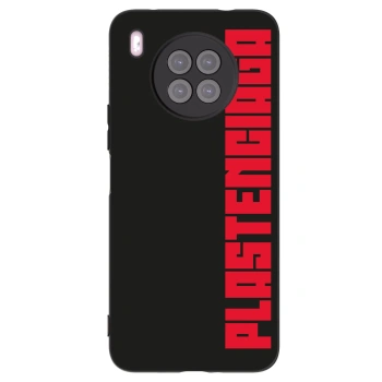 Picasee Huawei Nova 8i Hülle - Schwarzes Silikon - Plastenciaga