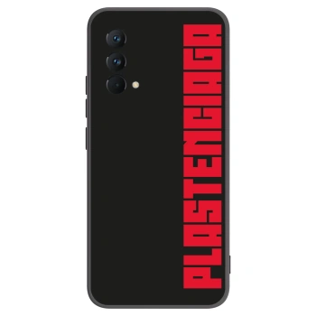 Picasee Realme GT Master Edition 5G Hülle - Schwarzes Silikon - Plastenciaga