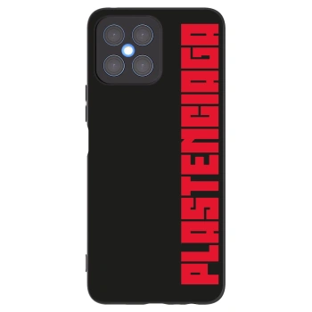 Picasee Honor X8 4G Hülle - Schwarzes Silikon - Plastenciaga