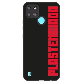 Picasee Realme C21Y Hülle - Schwarzes Silikon - Plastenciaga