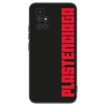 Picasee Xiaomi Redmi 10 (2022) Hülle - Schwarzes Silikon - Plastenciaga