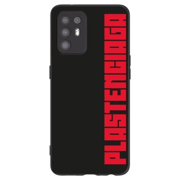 Picasee OPPO A94 5G Hülle - Schwarzes Silikon - Plastenciaga