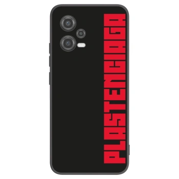 Picasee Xiaomi Poco X5 Hülle - Schwarzes Silikon - Plastenciaga