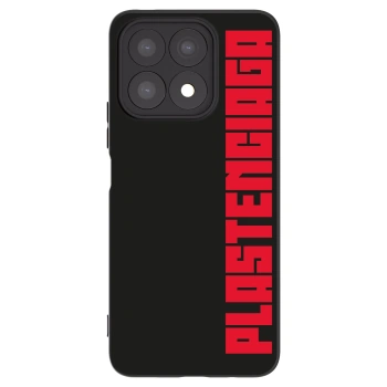 Picasee Honor X8a Hülle - Schwarzes Silikon - Plastenciaga