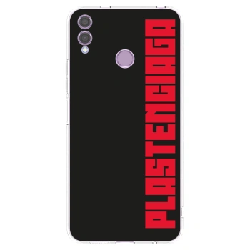 Picasee Honor 8X Hülle - Transparentes Silikon - Plastenciaga