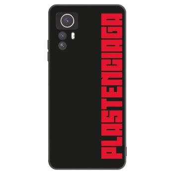 Picasee Xiaomi Redmi Note 12S Hülle - Schwarzes Silikon - Plastenciaga
