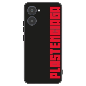 Picasee Realme 10 4G Hülle - Schwarzes Silikon - Plastenciaga