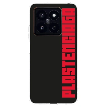 Picasee Xiaomi 14 Pro Hülle - Transparentes Silikon - Plastenciaga