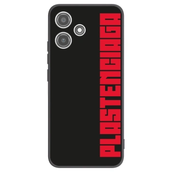Picasee Xiaomi Redmi 12 5G Hülle - Schwarzes Silikon - Plastenciaga