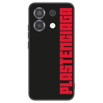 Picasee Xiaomi Poco X6 Hülle - Schwarzes Silikon - Plastenciaga