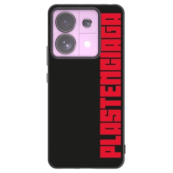 Picasee Xiaomi Redmi Note 13 Pro 5G Hülle - Schwarzes Silikon - Plastenciaga