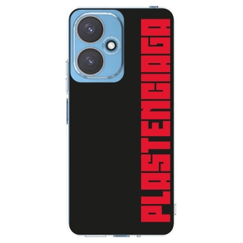 Picasee Xiaomi Redmi 13C 5G Hülle - Transparentes Silikon - Plastenciaga