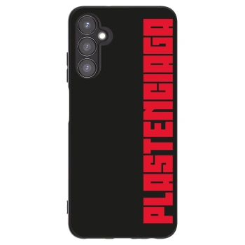 Picasee Samsung Galaxy A05s A057G Hülle - Schwarzes Silikon - Plastenciaga