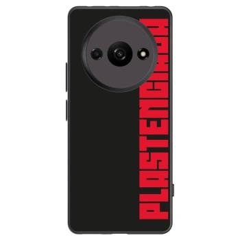 Picasee Xiaomi Redmi A3 Hülle - Schwarzes Silikon - Plastenciaga