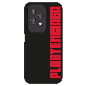 Picasee Honor 200 Lite Hülle - Schwarzes Silikon - Plastenciaga