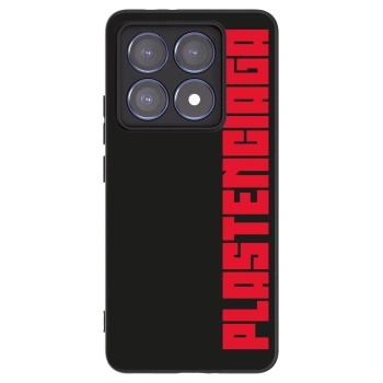 Picasee Xiaomi 14T Pro Hülle - Schwarzes Silikon - Plastenciaga