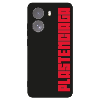 Picasee Xiaomi Poco X7 Hülle - Schwarzes Silikon - Plastenciaga