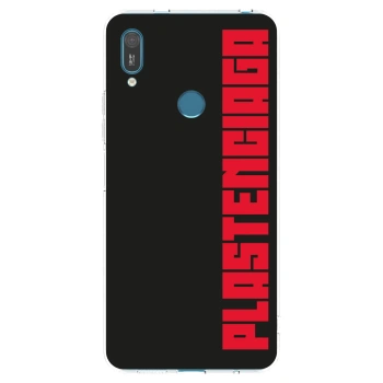 Picasee Huawei Y7 2019 Hülle - Transparentes Silikon - Plastenciaga