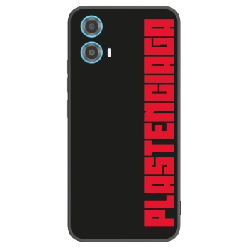 Picasee Motorola Moto G34 5G Hülle - Schwarzes Silikon - Plastenciaga