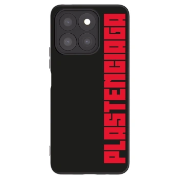 Picasee Honor X8c Hülle - Schwarzes Silikon - Plastenciaga