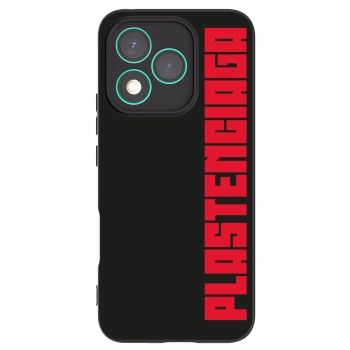 Picasee Honor 400 Lite 5G Hülle - Schwarzes Silikon - Plastenciaga